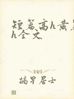 短篇高h黄暴辣h全文封面