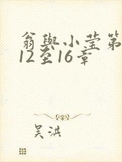 翁与小莹第十部12至16章