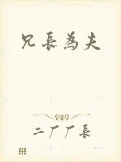 兄长为夫封面