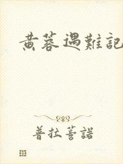 黄蓉遇难记封面