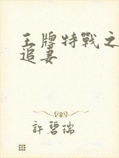 王牌特战之军少追妻