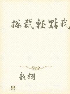 总裁轻点我怕疼
