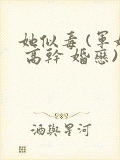 她似毒 (军婚 高干 婚恋)完结封面