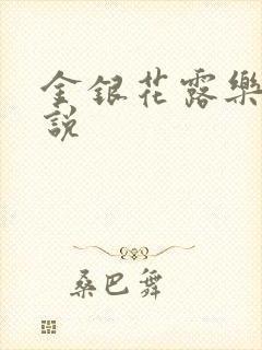金银花露乐可小说封面