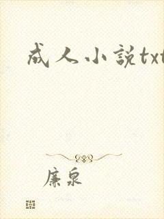 成人小说txt封面