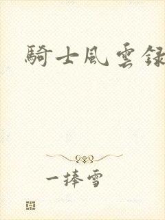 骑士风云录
