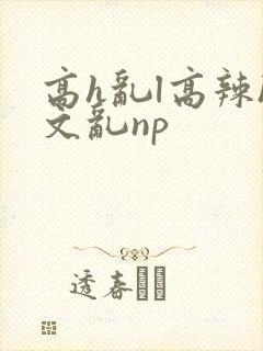 高h乱l高辣h文乱np
