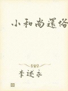 小和尚还俗记封面