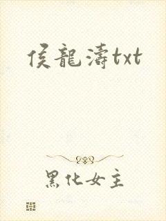 侯龙涛txt封面