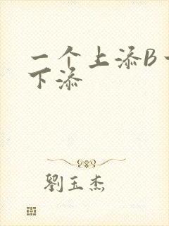 一个上添B一个下添