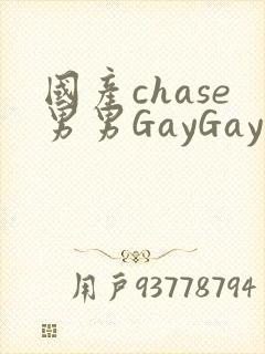 国产chase男男GayGay