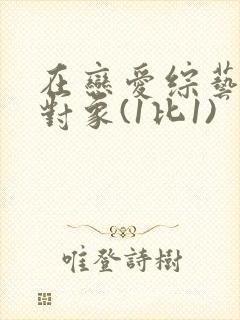 在恋爱综艺里搞对象(1比1)