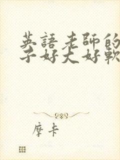 英语老师的小兔子好大好软水