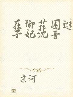 在御花园进入太子妃沈音