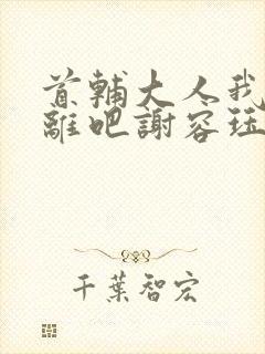 首辅大人我们和离吧谢容珏