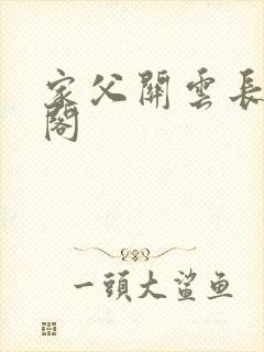 家父关云长笔趣阁