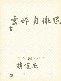 云醉月微眠txt封面