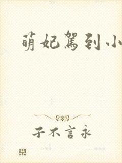 萌妃驾到小说