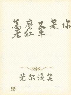 怎么又是你by老红军封面