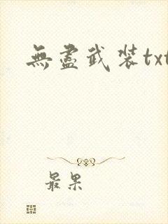 无尽武装txt封面