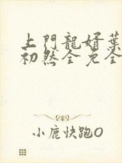 上门龙婿叶辰萧初然全免全集