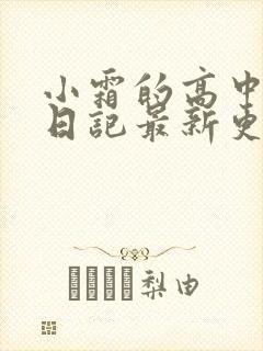 小霜的高中成长日记最新更新