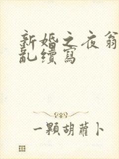 新婚之夜翁莹情乱续写封面