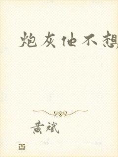 炮灰他不想活了封面