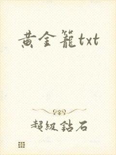 黄金笼txt
