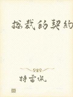 总裁的契约妻