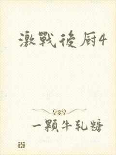 激战后厨4封面