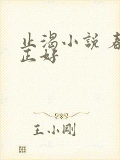 止渴小说 春光正好封面