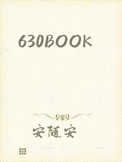 630BOOK封面