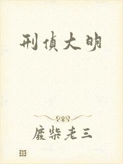 刑侦大明