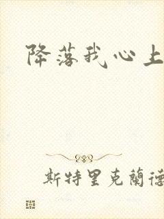 降落我心上