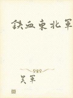 铁血东北军