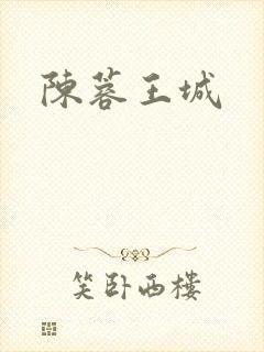 陈蓉王城封面