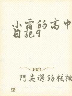 小霜的高中成长日记9