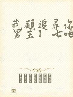 我愿追寻你【双男主】 七吔