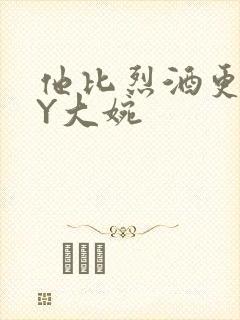 他比烈酒更撩BY大婉封面