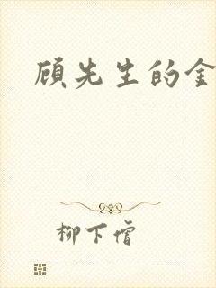 顾先生的金丝雀