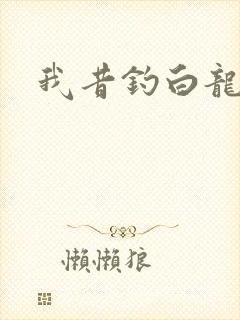 我昔钓白龙封面