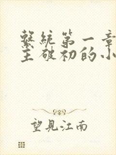 系统第一章给宿主破初的小说