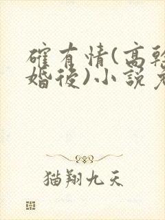 确有情(高干 婚后)小说免费