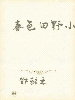 春色田野小说封面