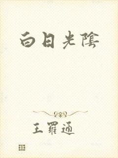 白日光阴