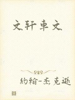 文轩车文