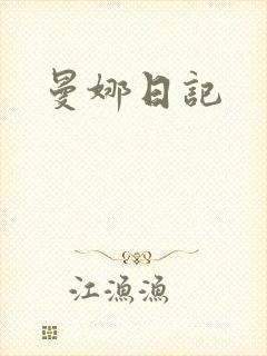 曼娜日记封面