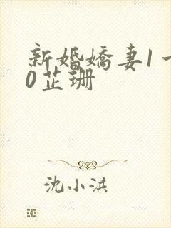 新婚娇妻1一40芷珊
