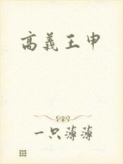 高义王申封面